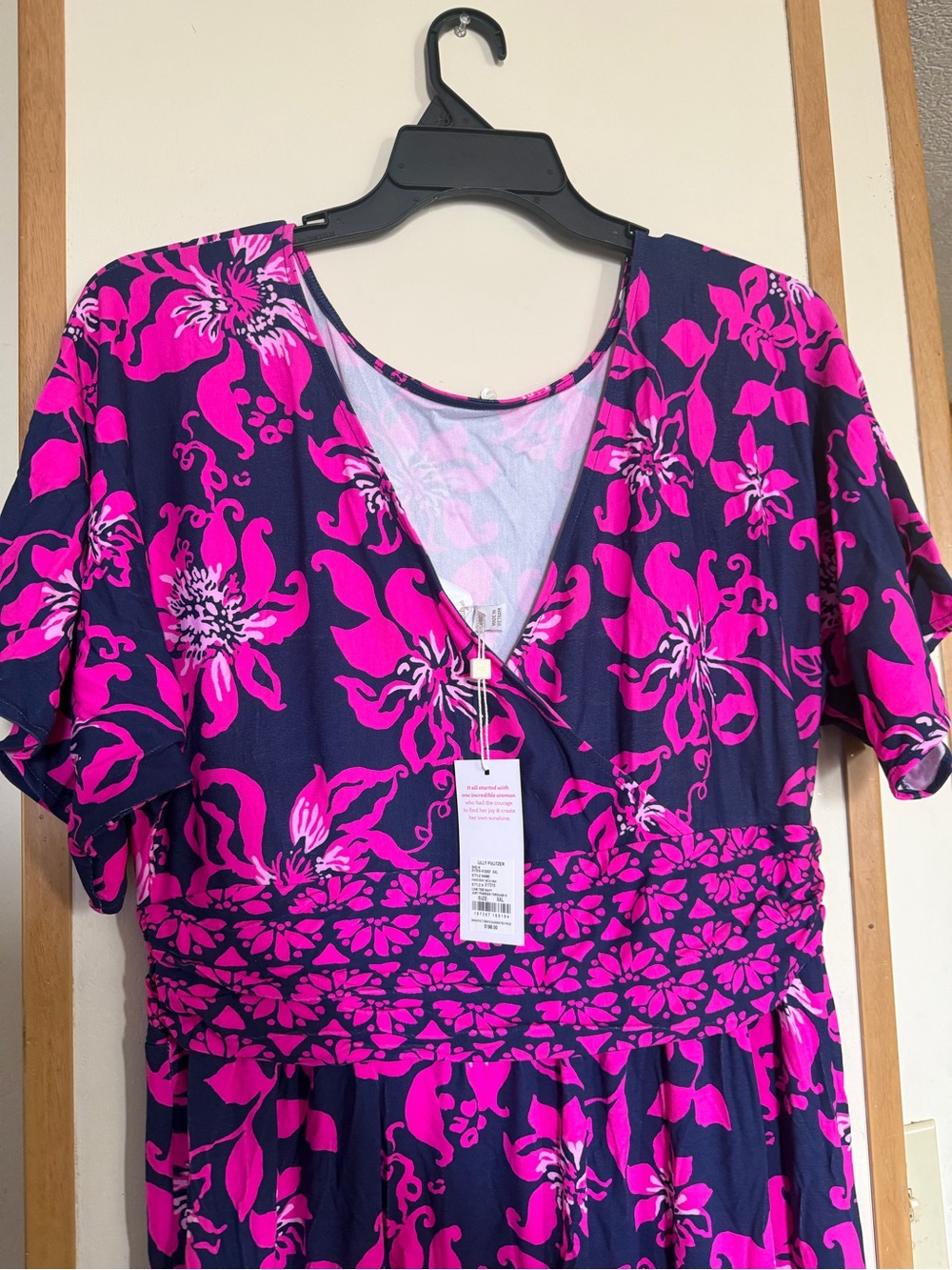 Lilly Pulitzer parigi boat neck maxi dress